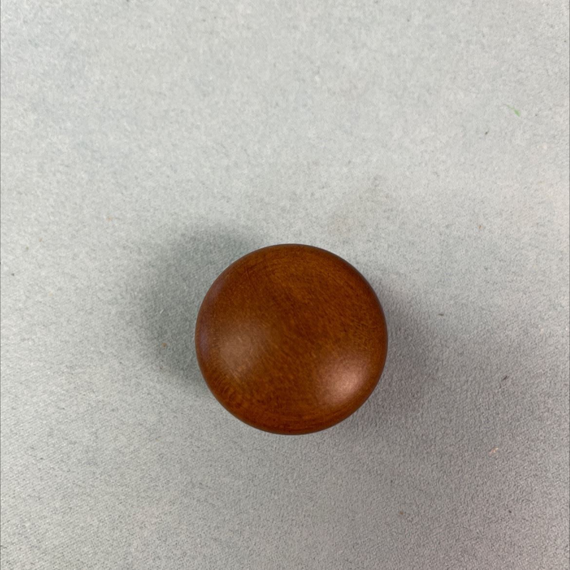 1-1/4" Finished Wood Knob Walnut