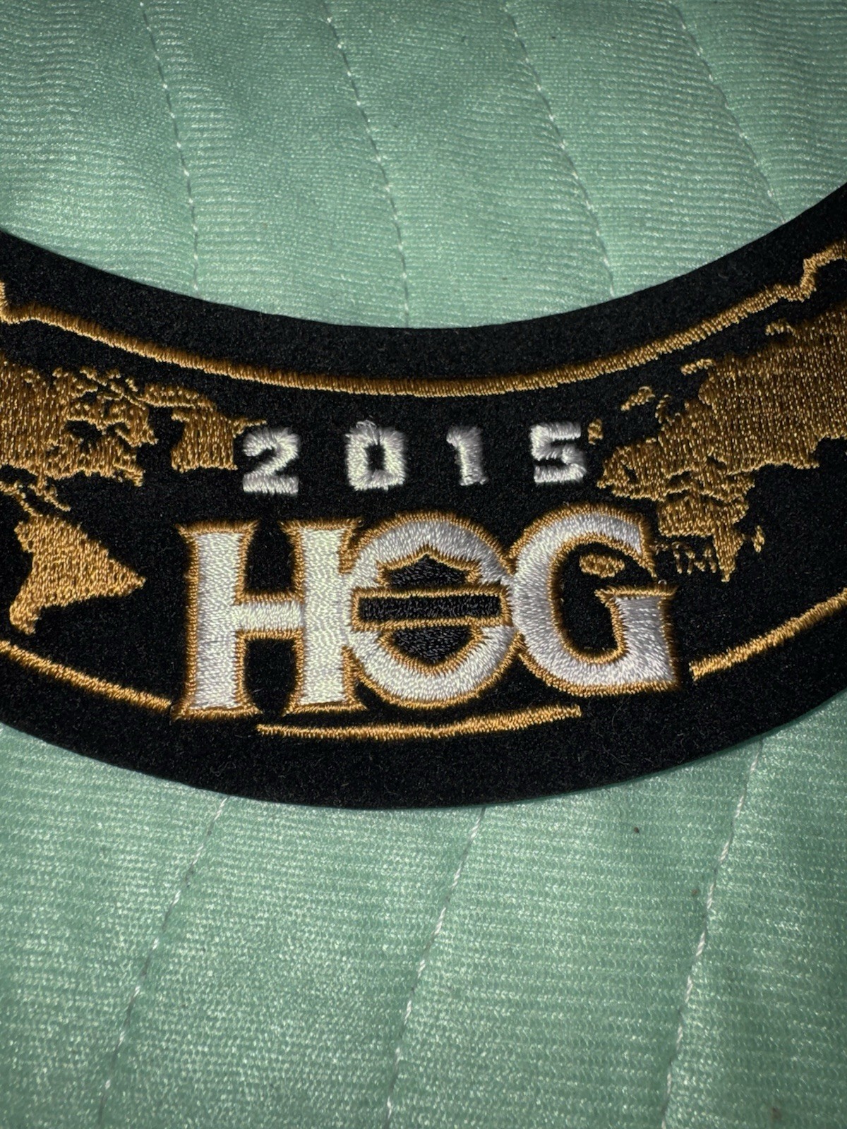 New WORLD 2015 Harley Davidson HOG Annual Membership Rocker Patch