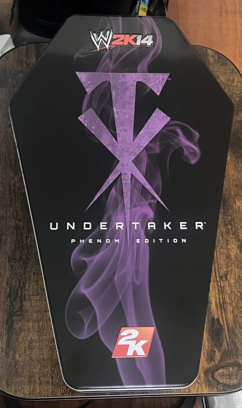 WWE 2k14 Undertaker Phenom Edition Xbox 360 (No Game, Collectible Tin Only)