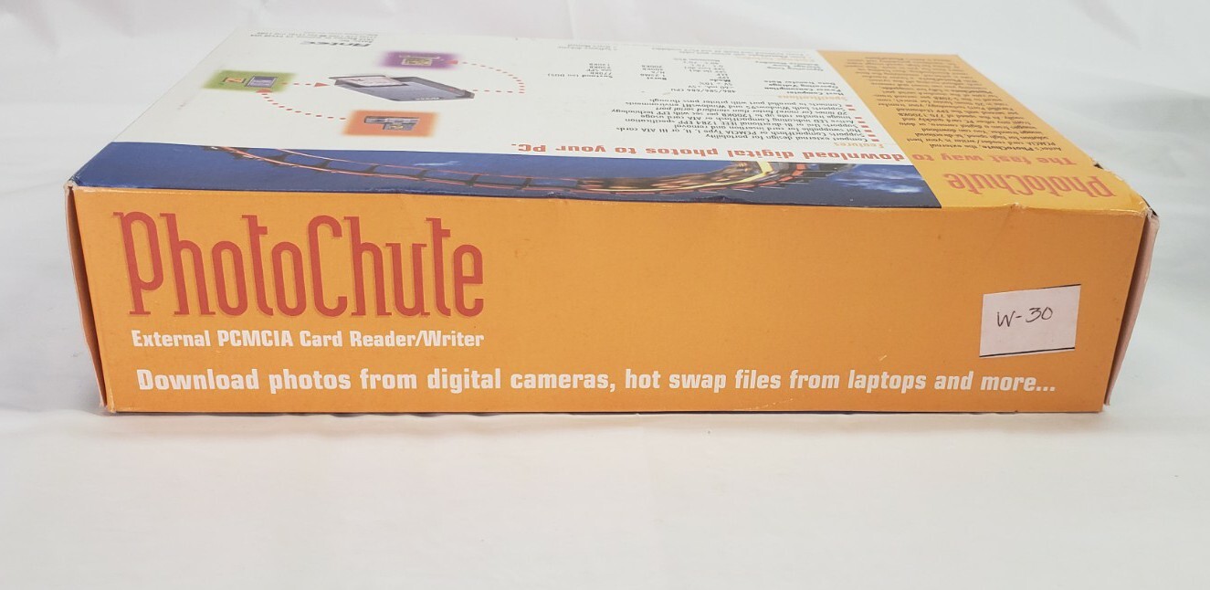 Vintage Antec PhotoChute Digital Camera PC connection complete adapter