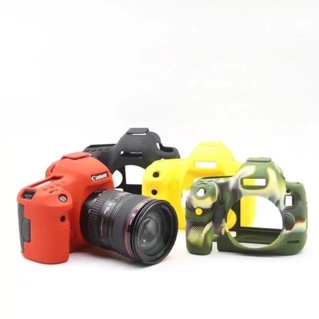 Silicone Rubber Skin case Camera Cover Protector Bag For Canon EOS  5DIII