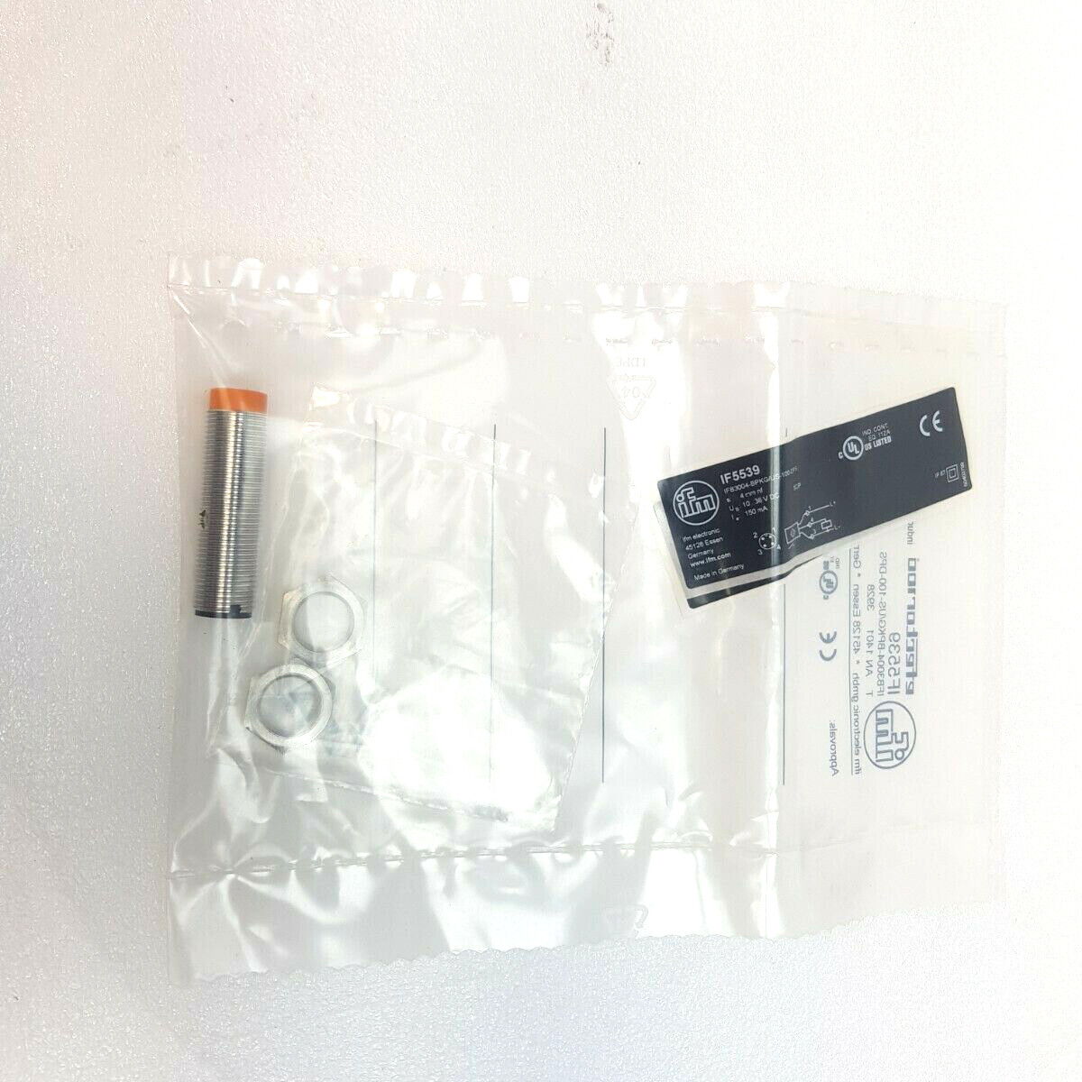 IFM IF5539 IFB3004-BPKG/US-100-DPS Proximity Switch New