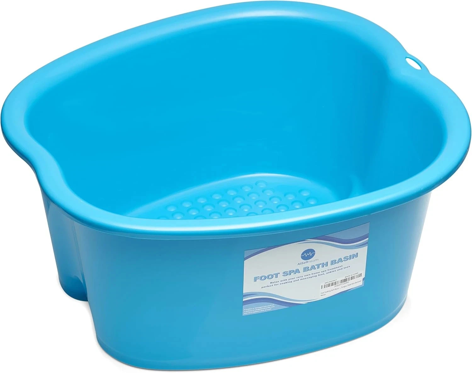 Foot Soaking Bath Basin – Large Size for Soaking Feet | Pedicure and Massager Tu
