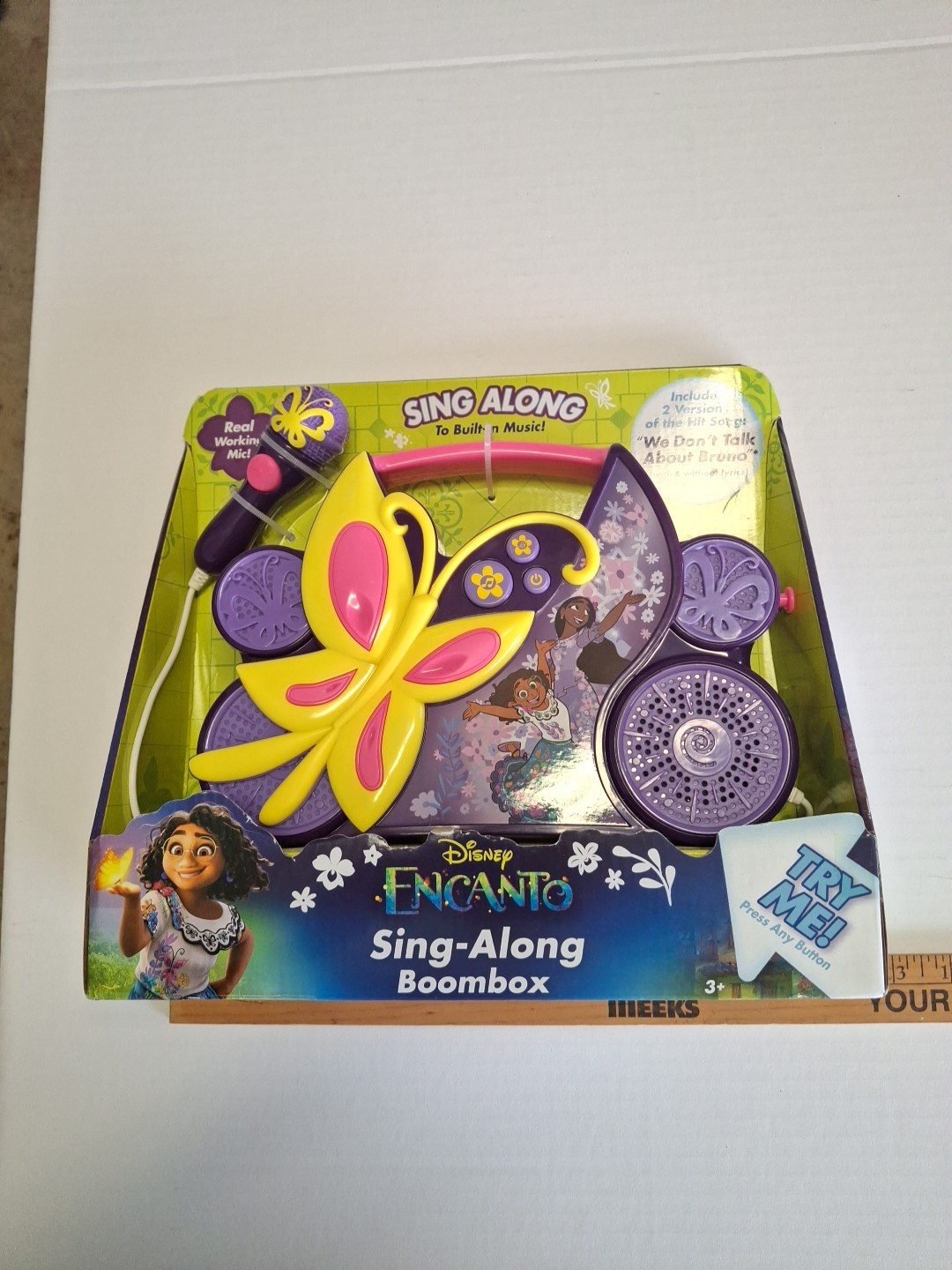Disney Encanto Sing-Along Boombox with Microphone