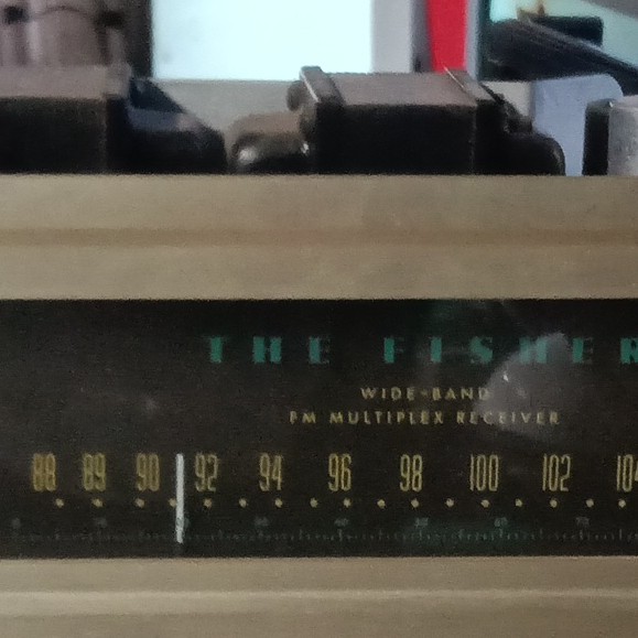 Fisher Vintage Wide-Band FM Multiplex Receiver Tube Tuner Chassis
