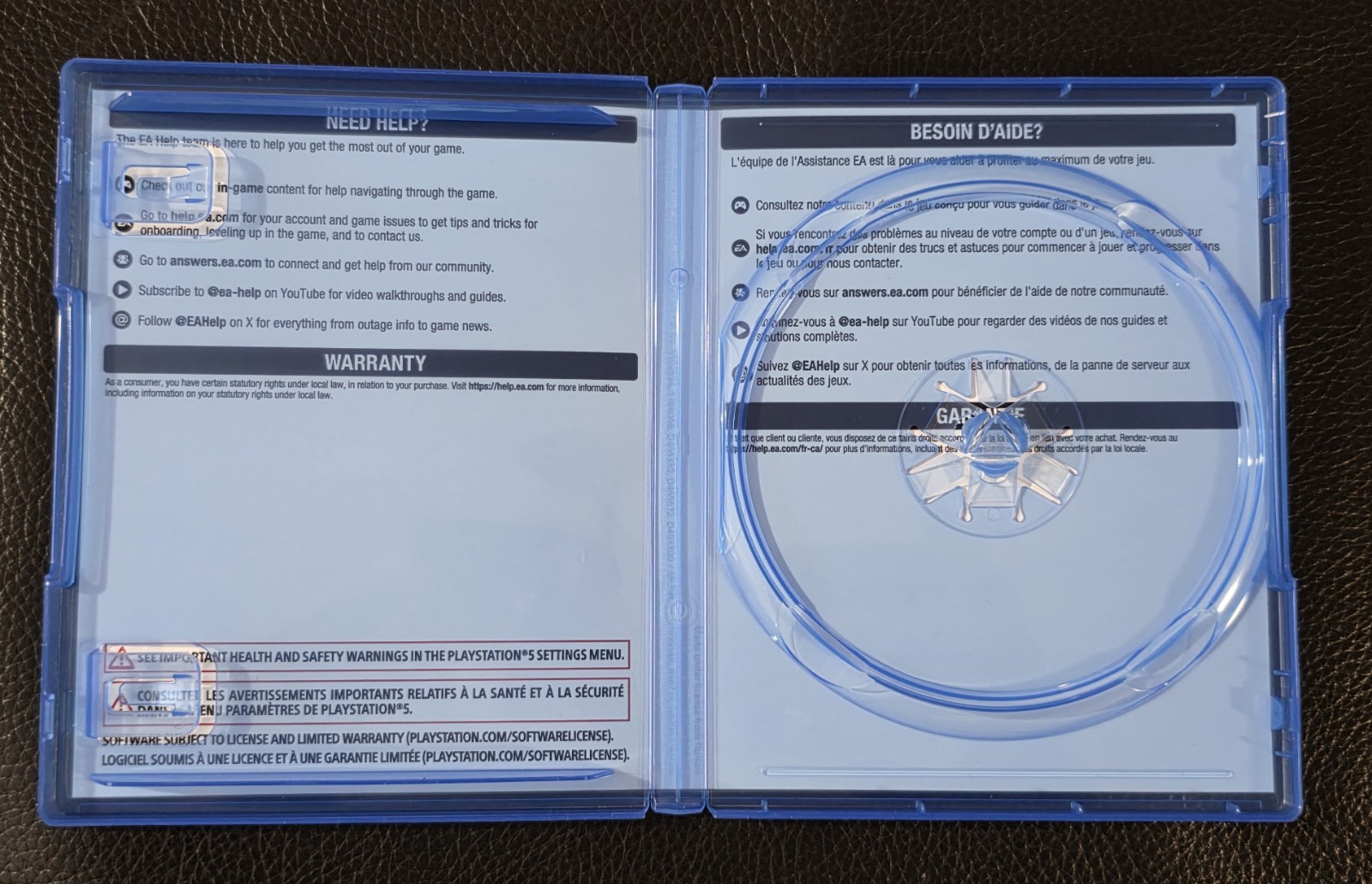 Replacement Case (NO GAME) Split Fiction PlayStation PS5