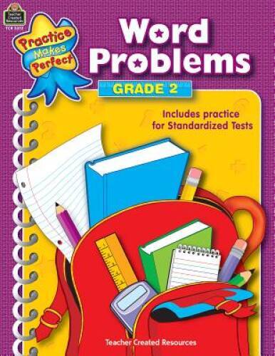 Word Problems Grade 2 (Practice Makes Perfect (Teacher Created Mate - GOOD