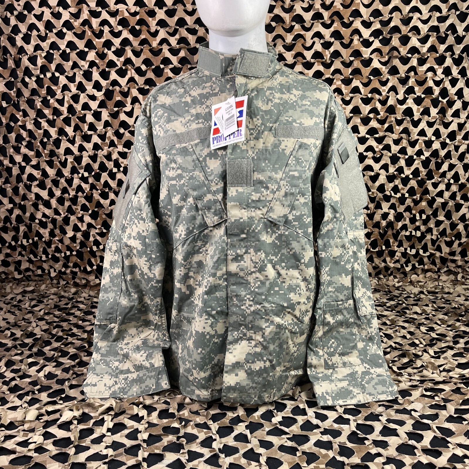 NEW BDU Propper Jacket - ACU Digital Camo - Medium Regular