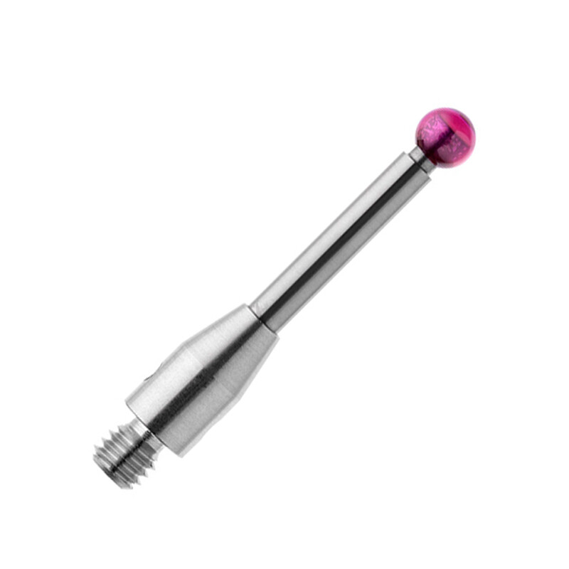 CMM Styli for A-5004-7402,M3 Thread,3mm Ruby Ball, Tungsten Carbide Shaft L20mm