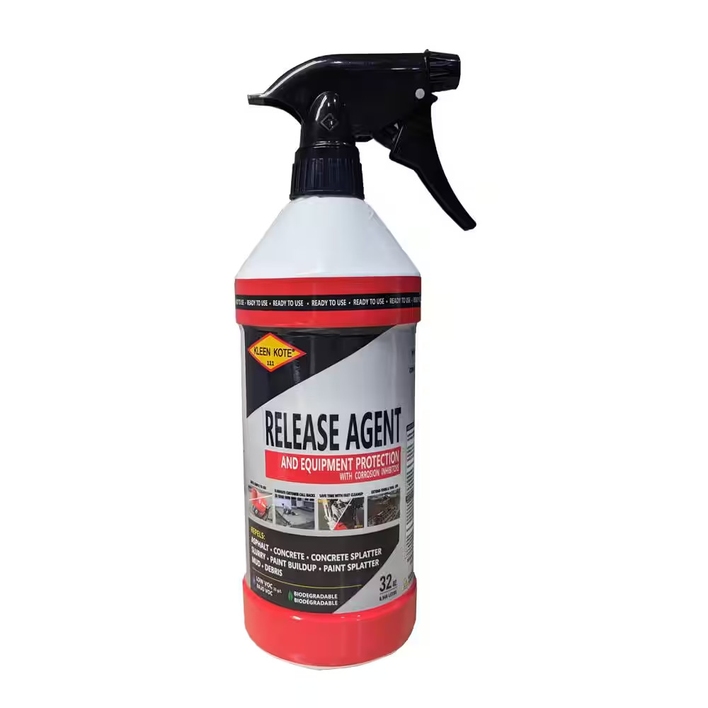 Kleen Kote Concrete Release Spray 32oz Nonstick Anti Rust Coating Tools Safe