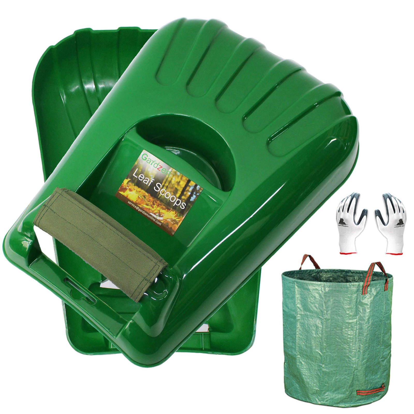 Plastic Large Leaf Scoop Hand Rakes