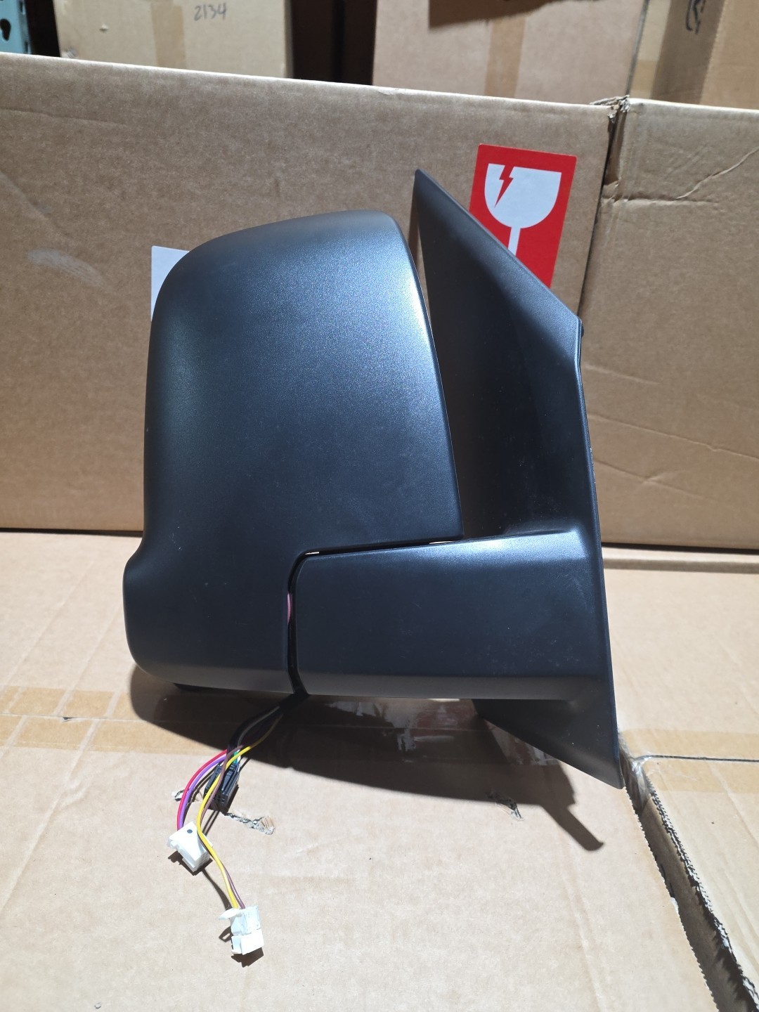 MERCEDES SPRINTER W907 2019-2024 PASSENGER RIGHT POWER FOLD MIRROR BLIND SPOT