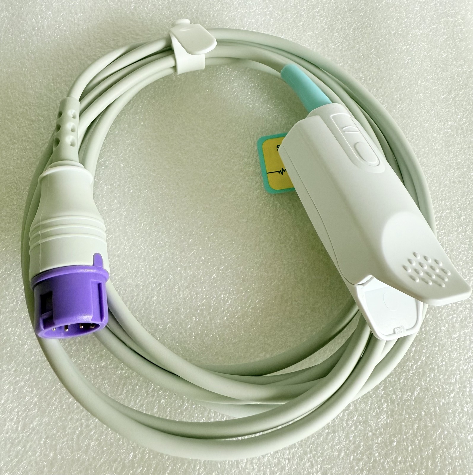 8Pin SpO2 Sensor Probe Cable 10ft For Mindray Passport 12 BeneHeart D60 ePM12