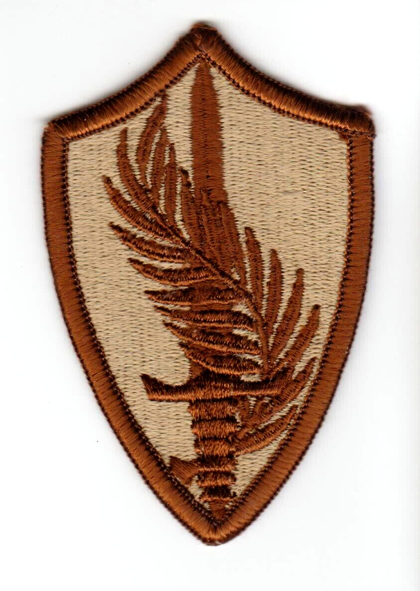 USAE UNITED STATES CENTRAL COMMAND Desert Camo Patch