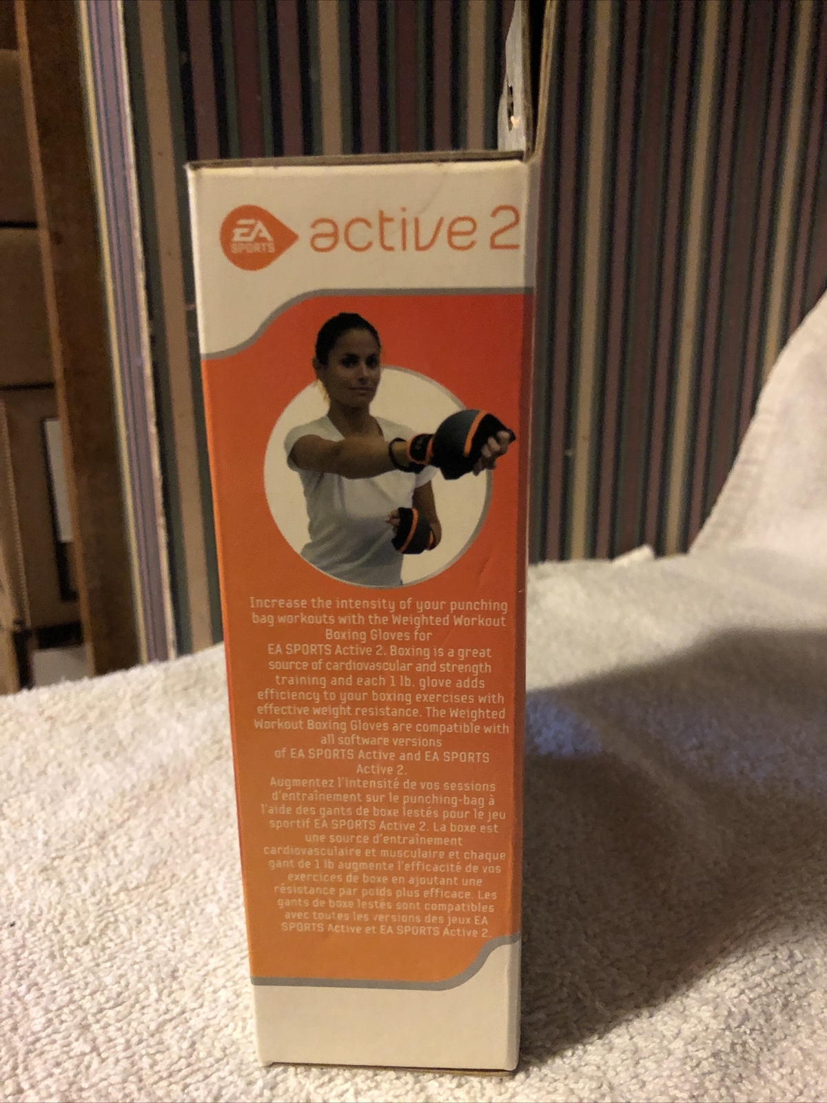 EA sports active 2 weighted workout boxing gloves