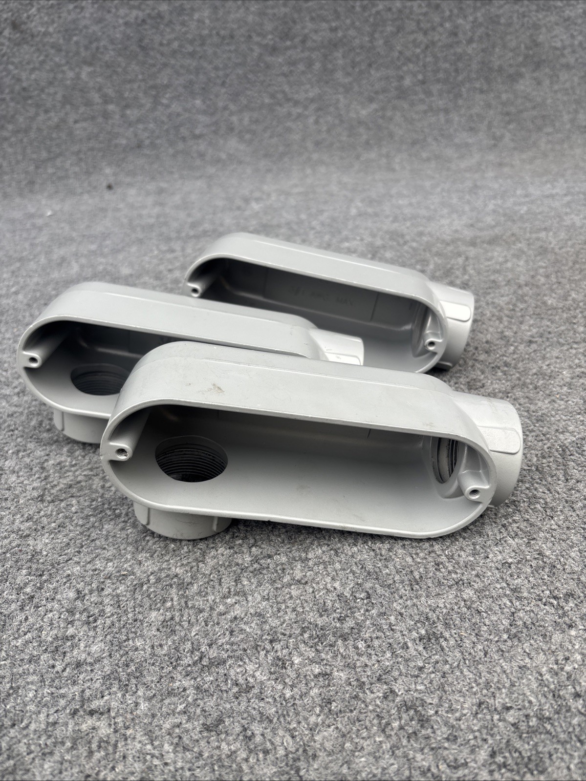 Lot of 3 - Appleton LR150-A  Aluminum Form 85 1-1/2" LR Conduit Outlet Body New