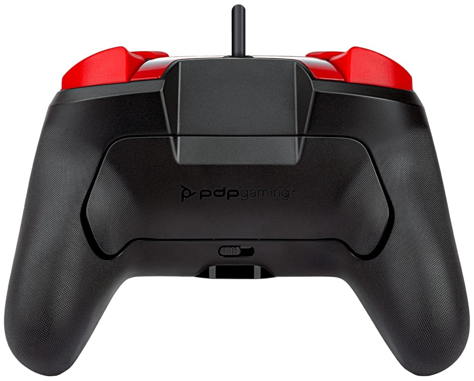 PDP Gaming Faceoff Deluxe+ Wired Switch Pro Controller - Red/Blue Mario Design
