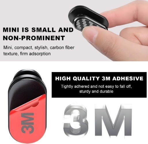 4 PCS Self-Adhesive Car Dashboard Hooks, Universal Multifunctional Hanging Stora
