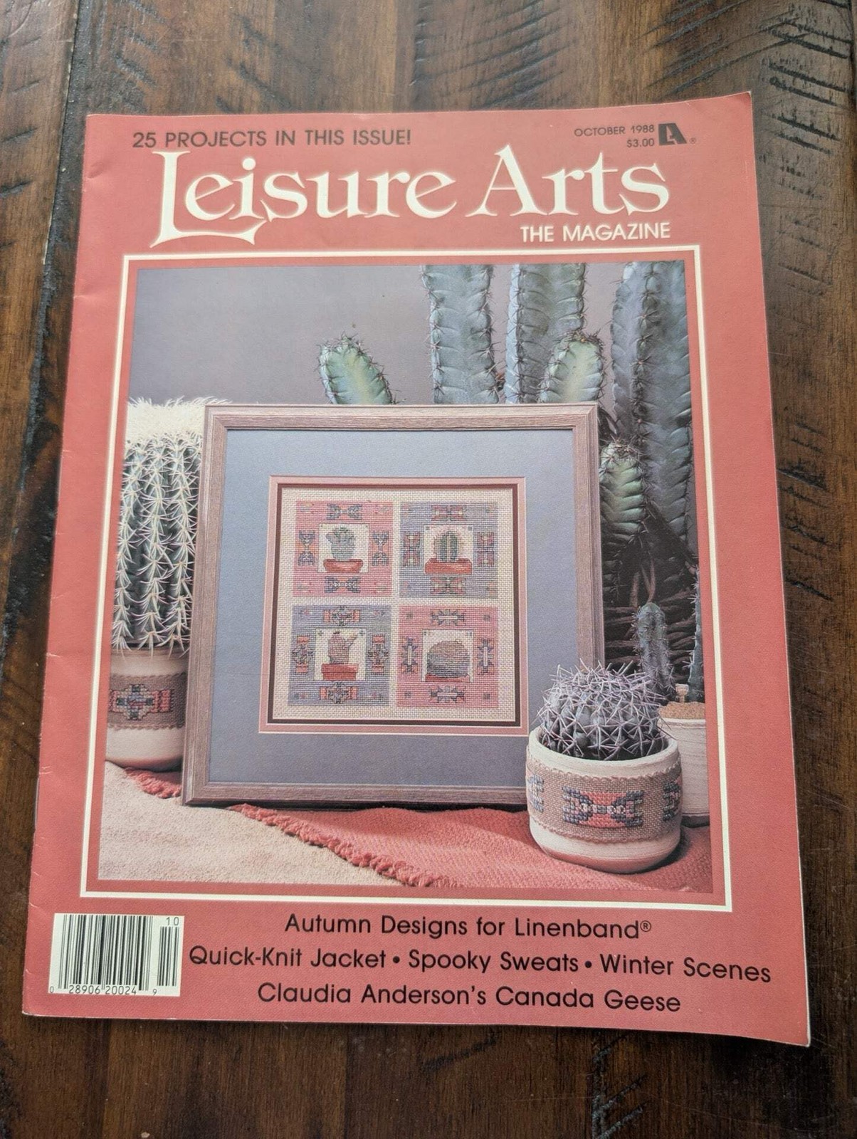 Leisure Arts: The Magazine by Leisure Arts (Crafts, Magazine, 1988, Leisure Arts