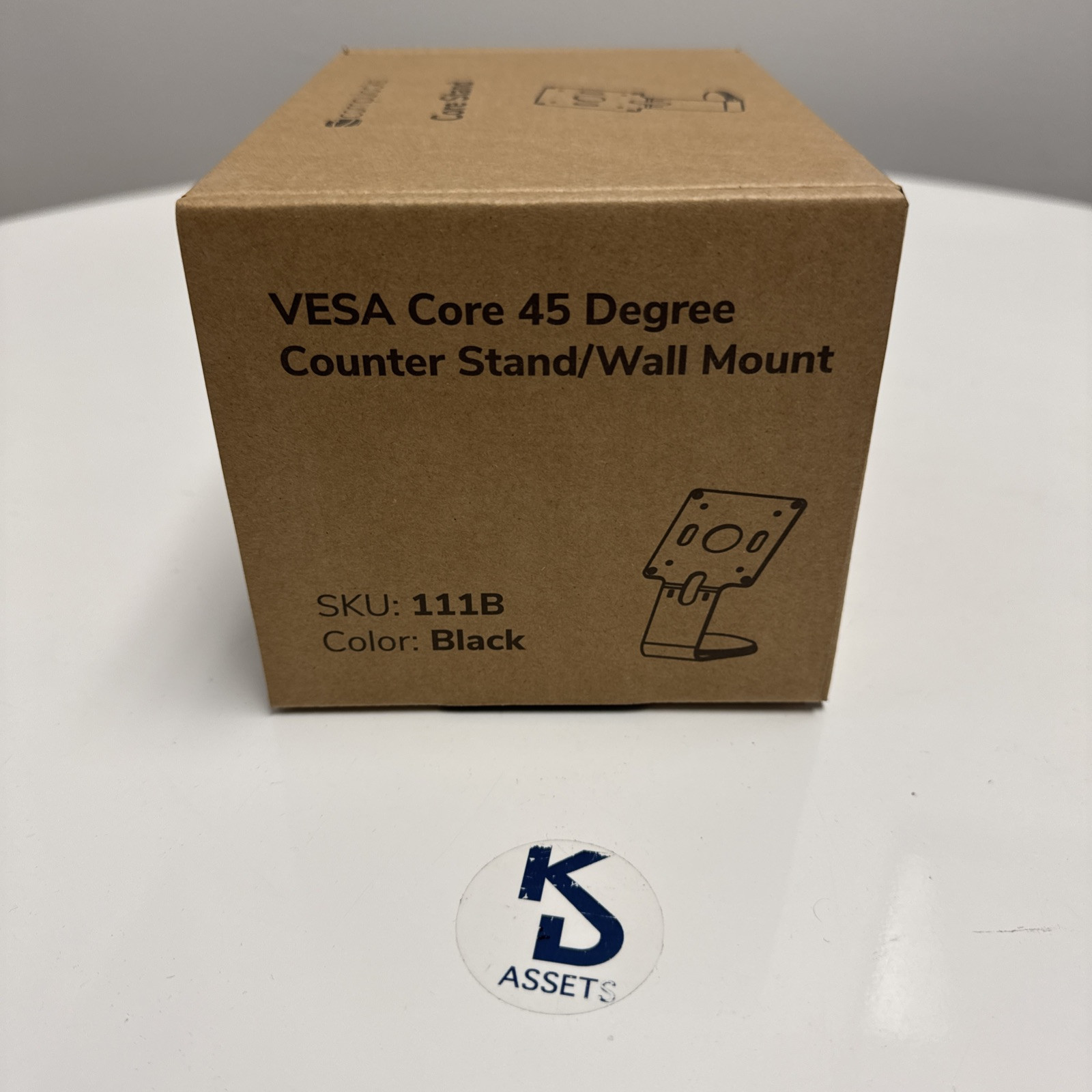 Compulocks 111B VESA FIXED 45 DEGREE CORE COUNTER STAND OR WALL MOUNT BLACK