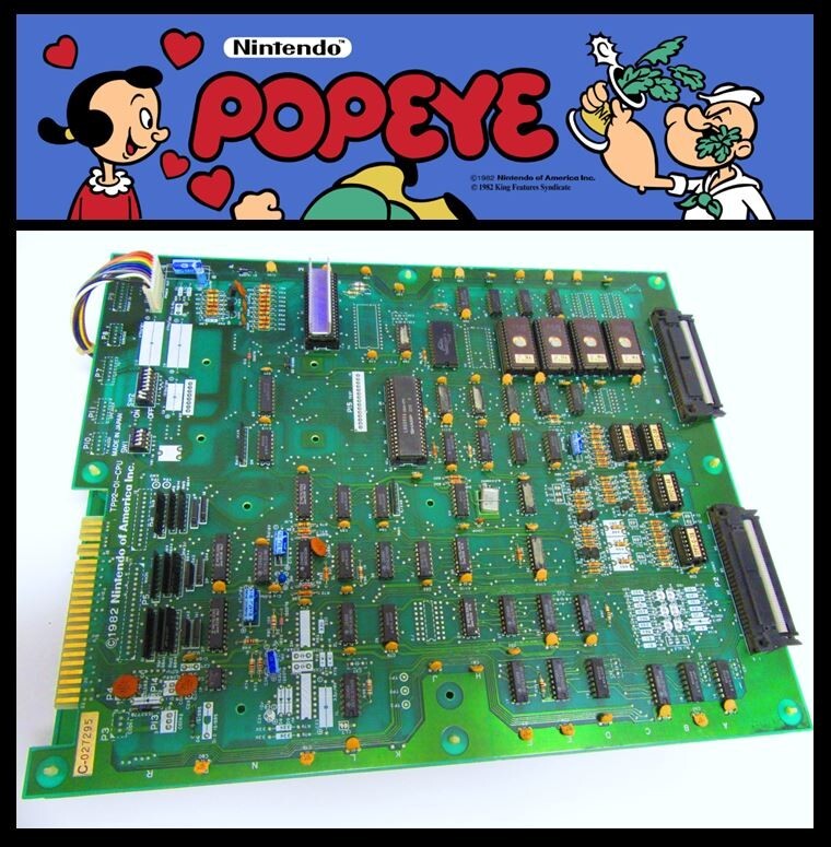 Nintendo, Arcade, PCB, Board Set, TPP2-01-CPU , TPP2-01-VIDEO