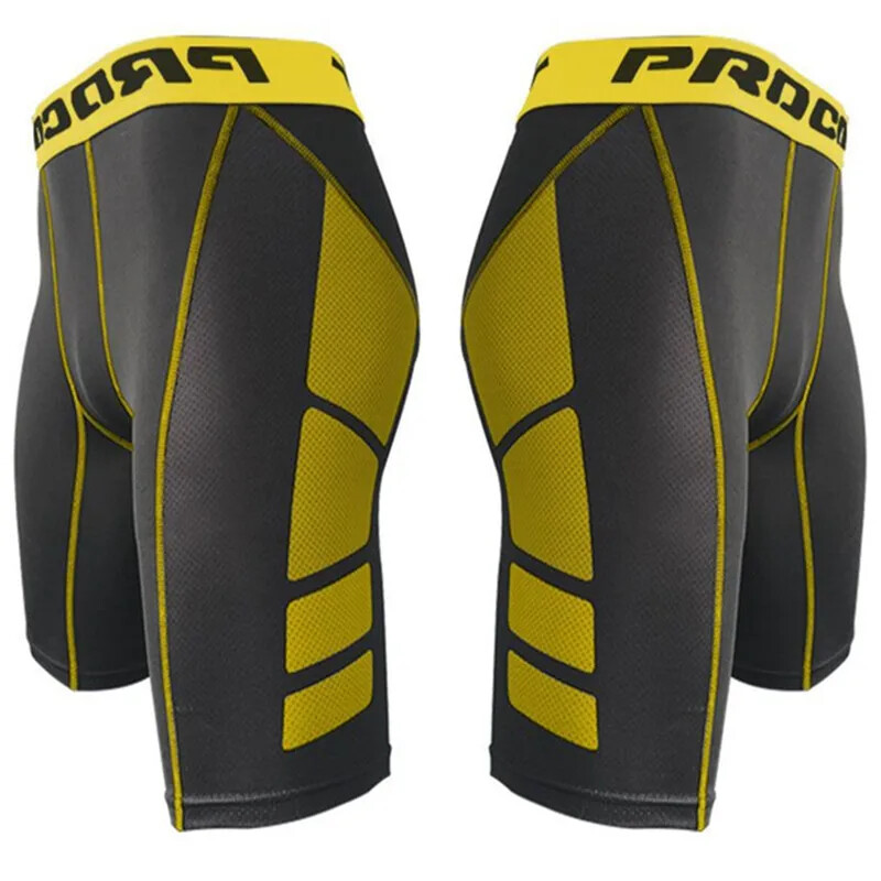 Men Compression Sports Pants Tight Bottom Shorts Fitness Running Leggings Undies