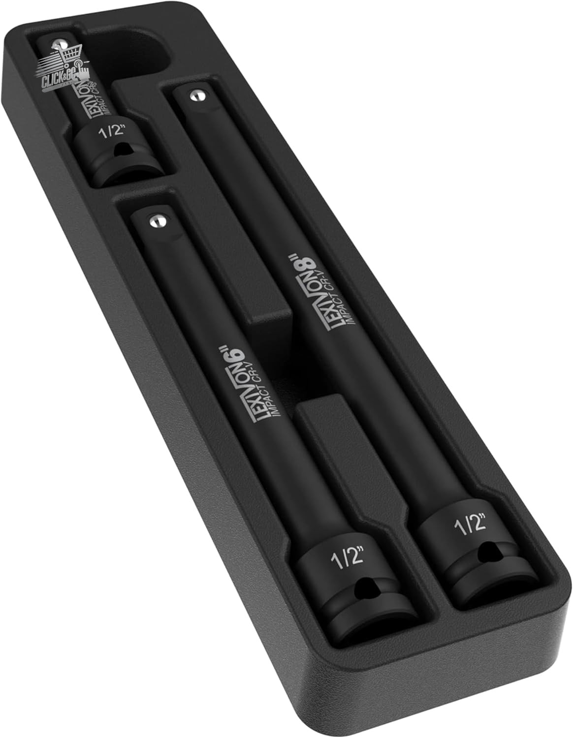 Screwdriver Insert Extension, 1/2" Insert Extension, Buss Extension