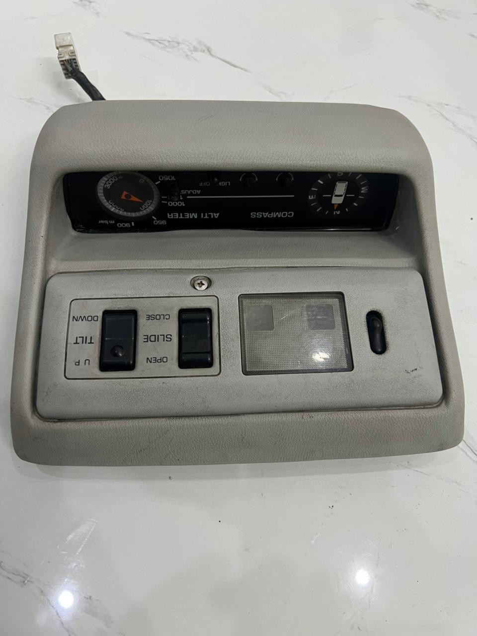 Toyota Land Cruiser 80 series FJ80 FZJ80 Altimeter and Compass Console 12V RHD