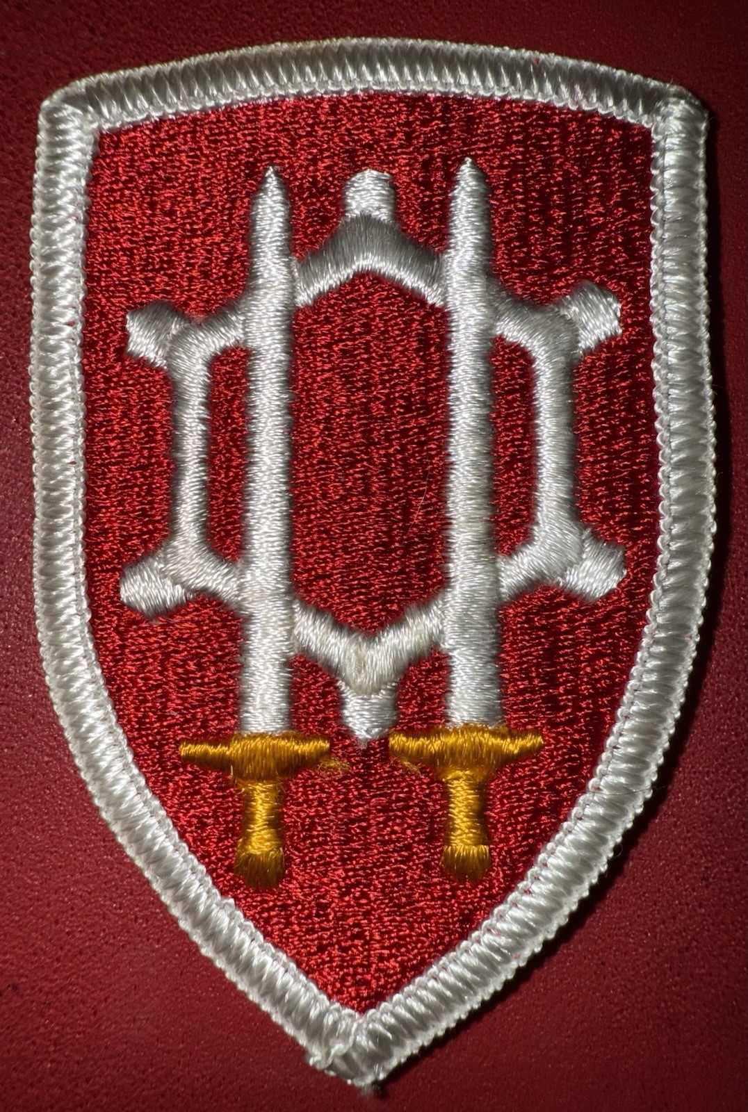 Vietnam War - 1980s Engineer Command SSI Patch (WE)