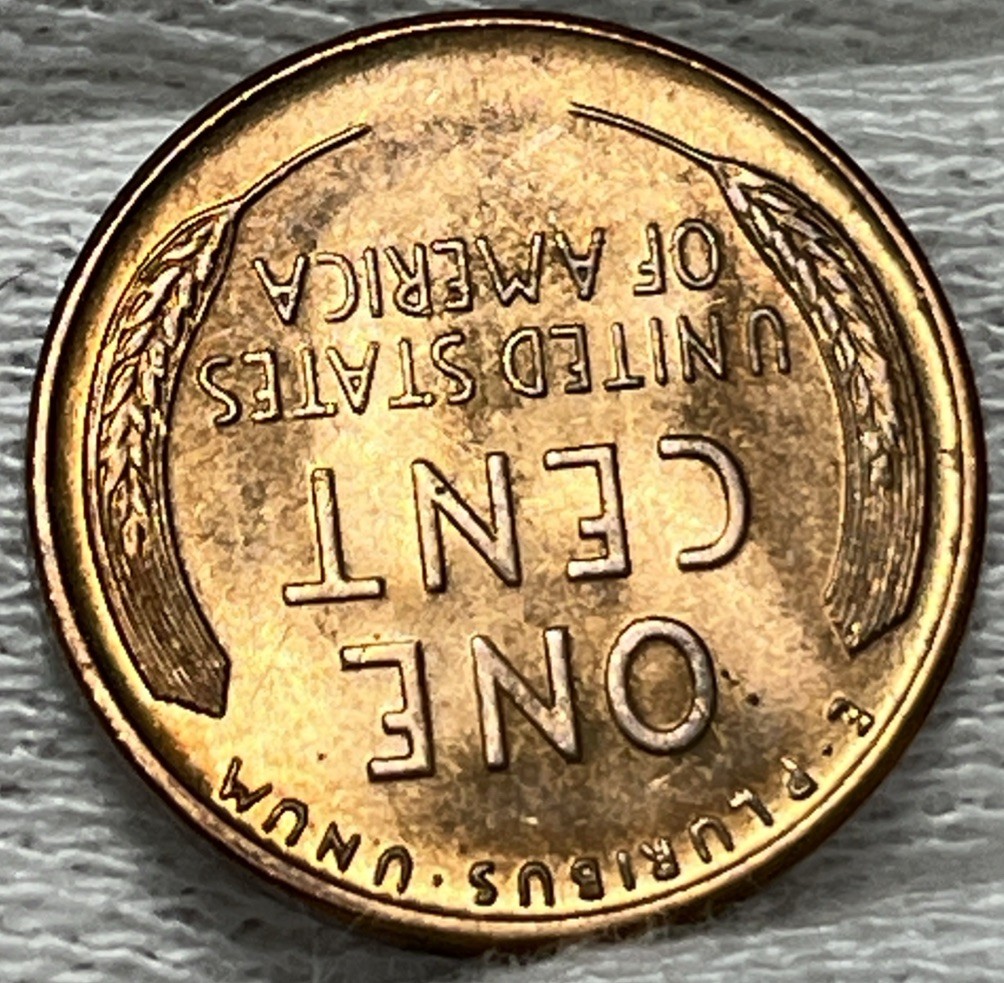 1944 D/D Wheat Penny Errors DDO Die Clash Uncirculated