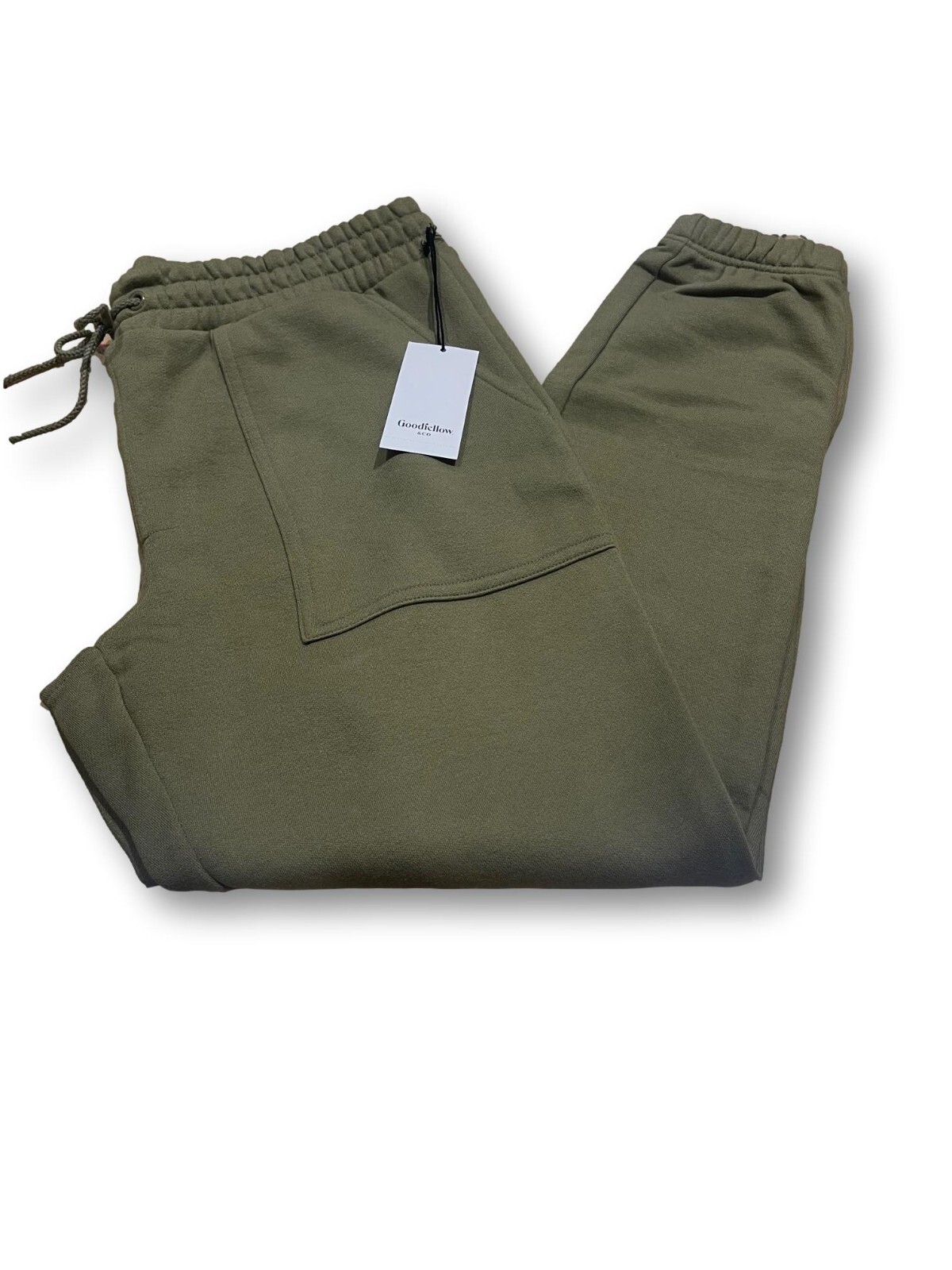 Men's Utility Knit Tapered Jogger Pants - Goodfellow & Co Green Large