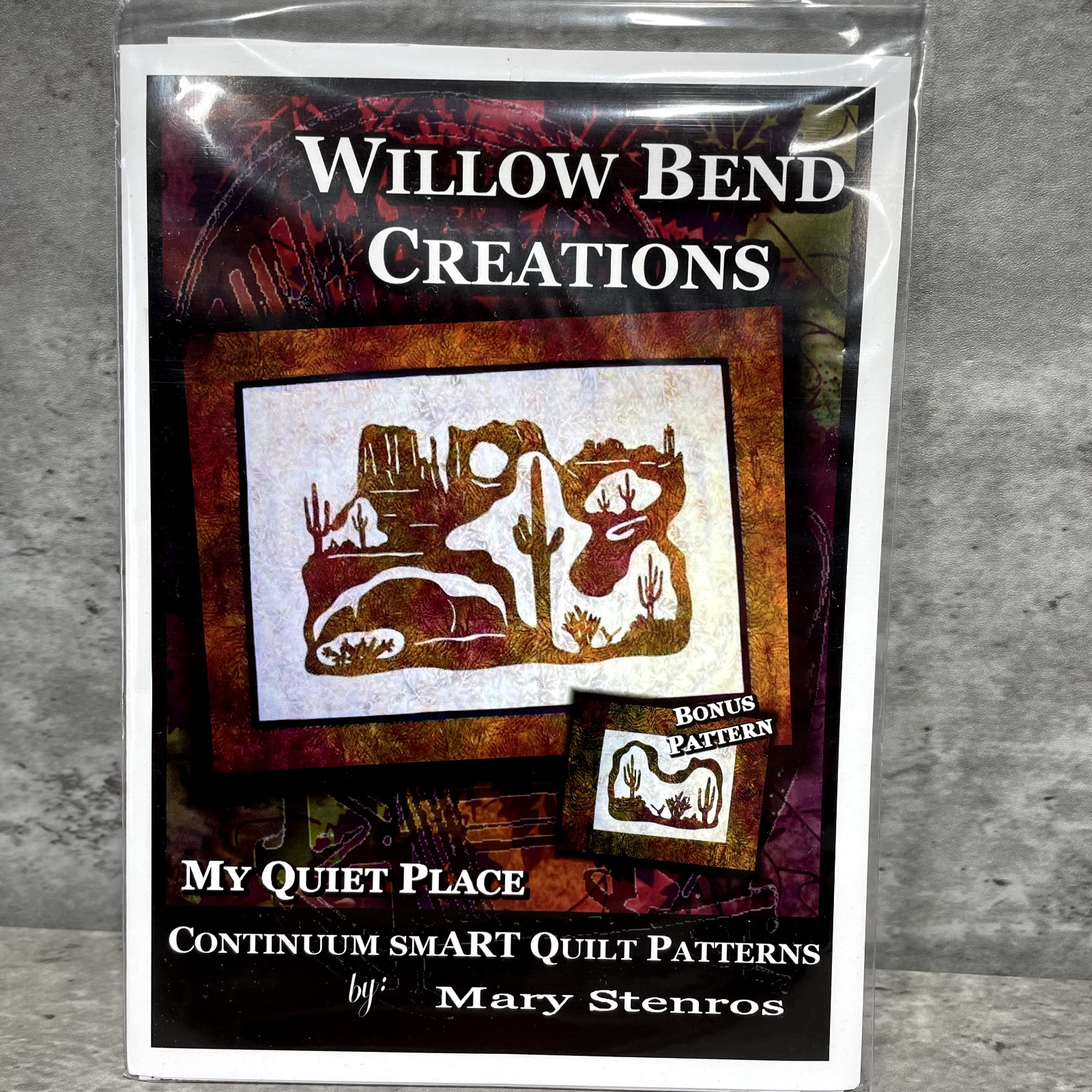 My Quiet Place Quilt Pattern Plus Bonus Pattern by Willow Bend Creations New