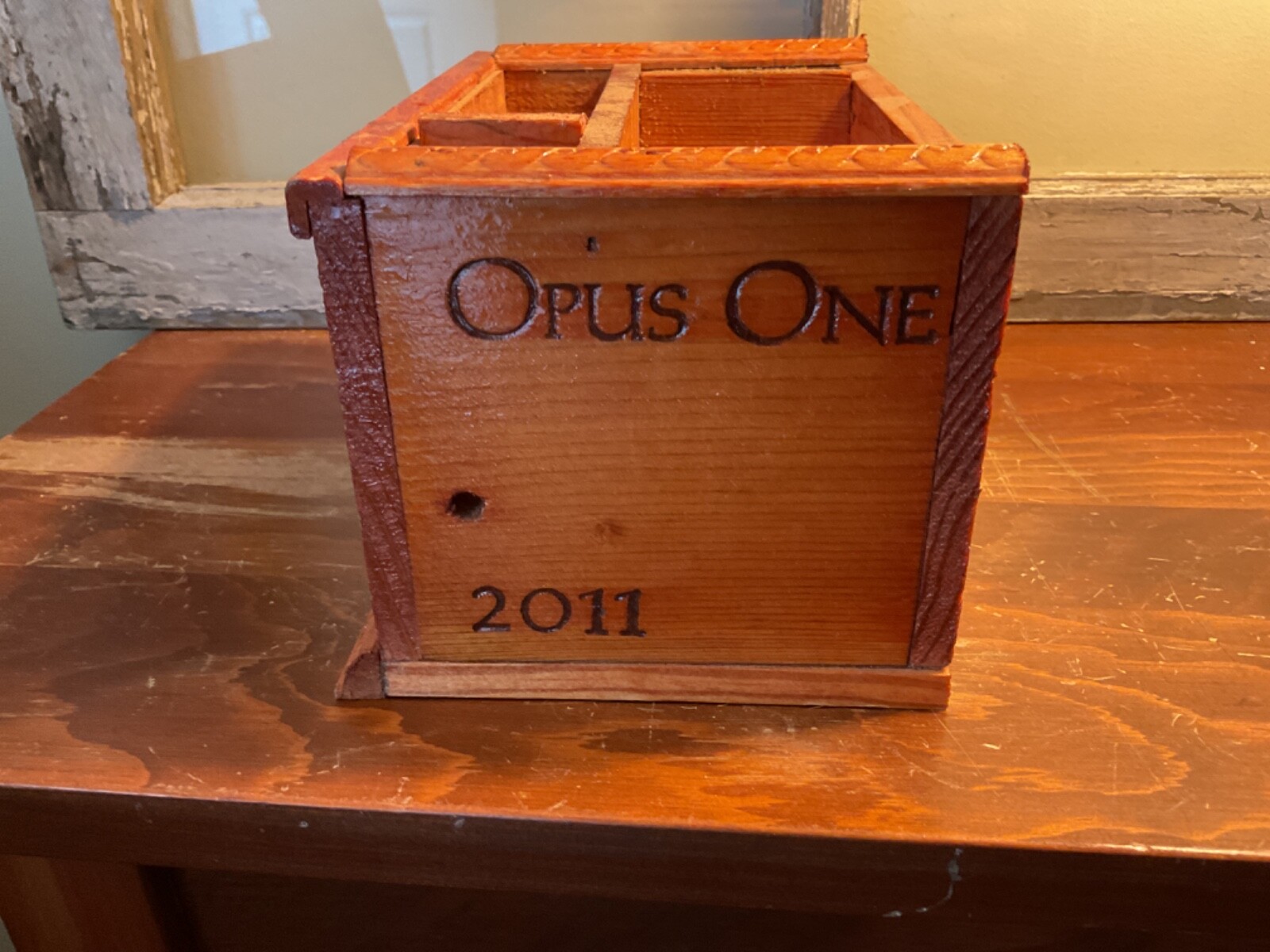 Homemade Desk Pencil Box Organizer