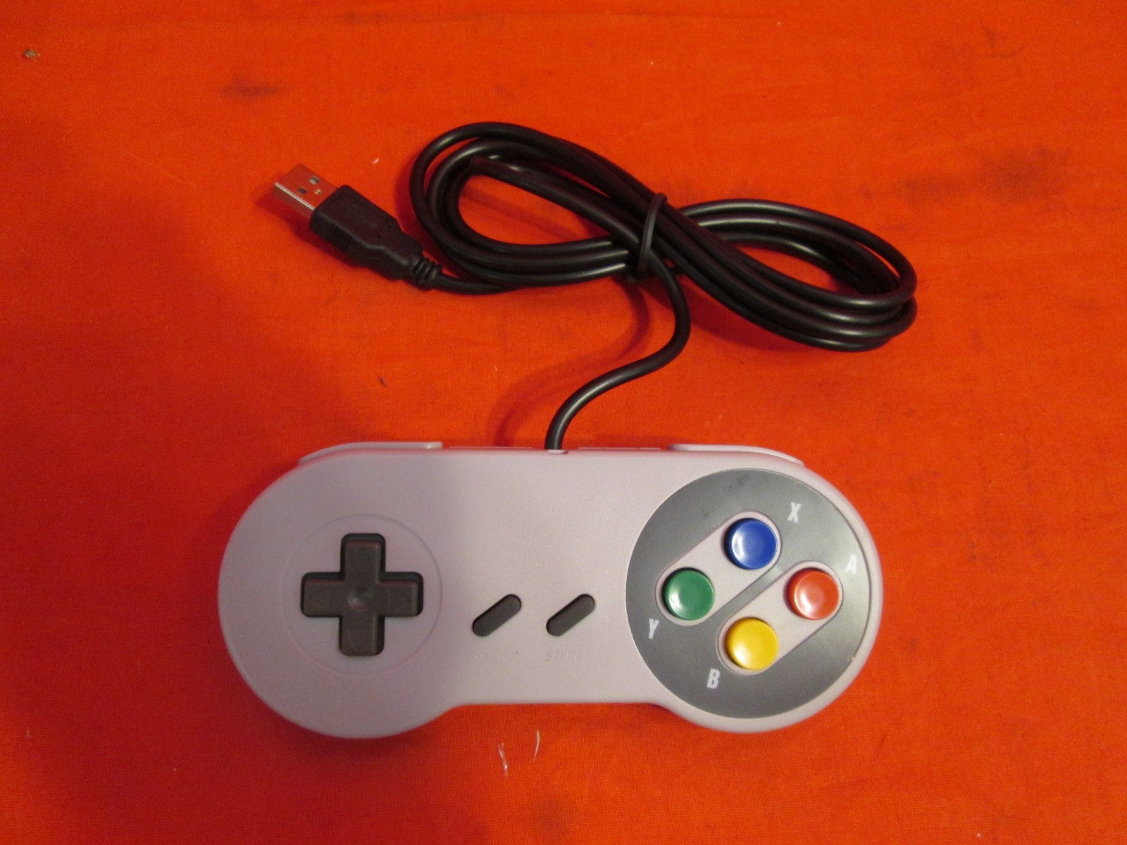 Classic Super Nintendo USB Famicom Color SNES Sf PC Controller Gamepad 1903