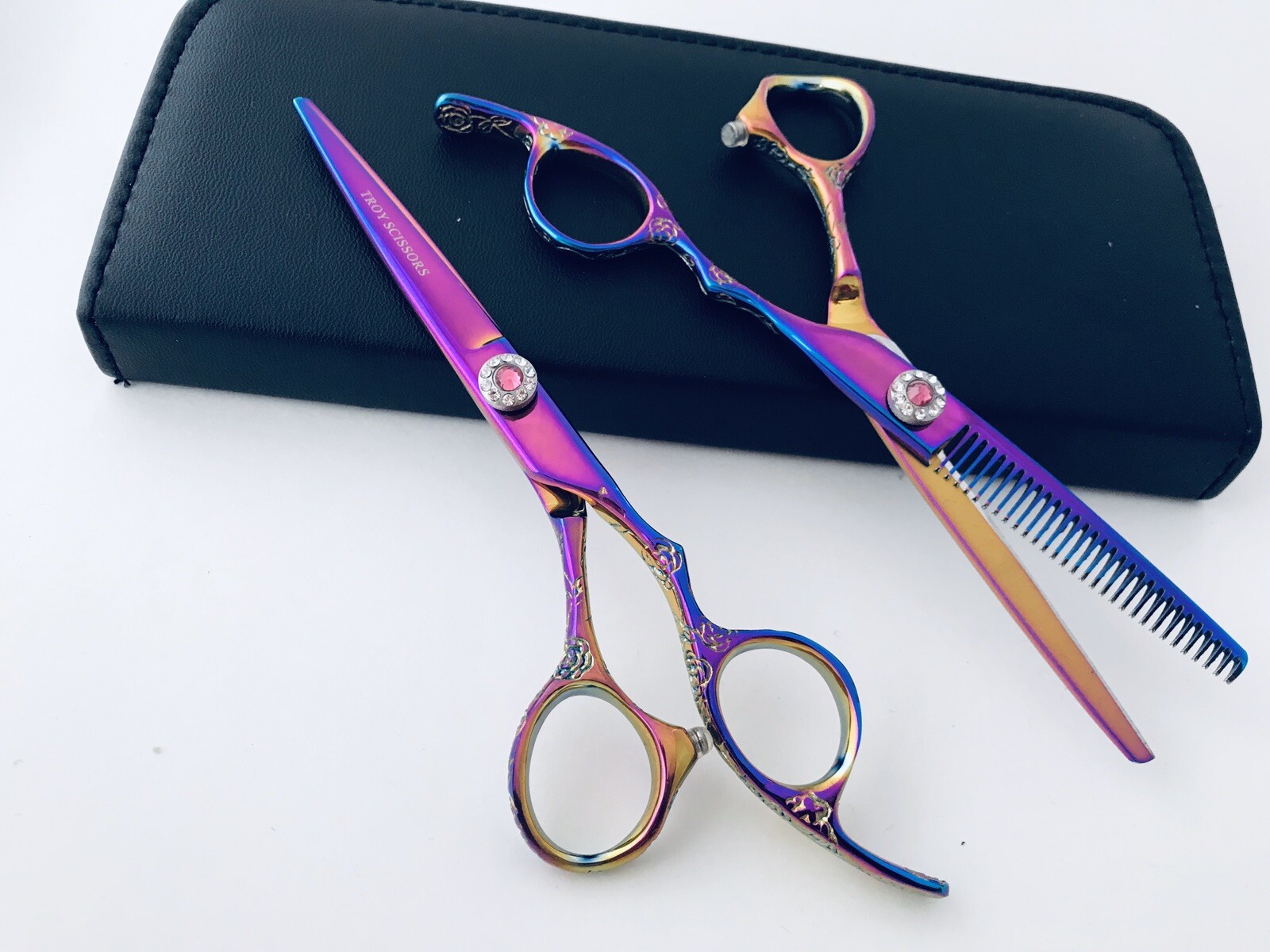 6”Professional Salon Hair Cutting+Thinning Scissors Barber Shears Hairdressing