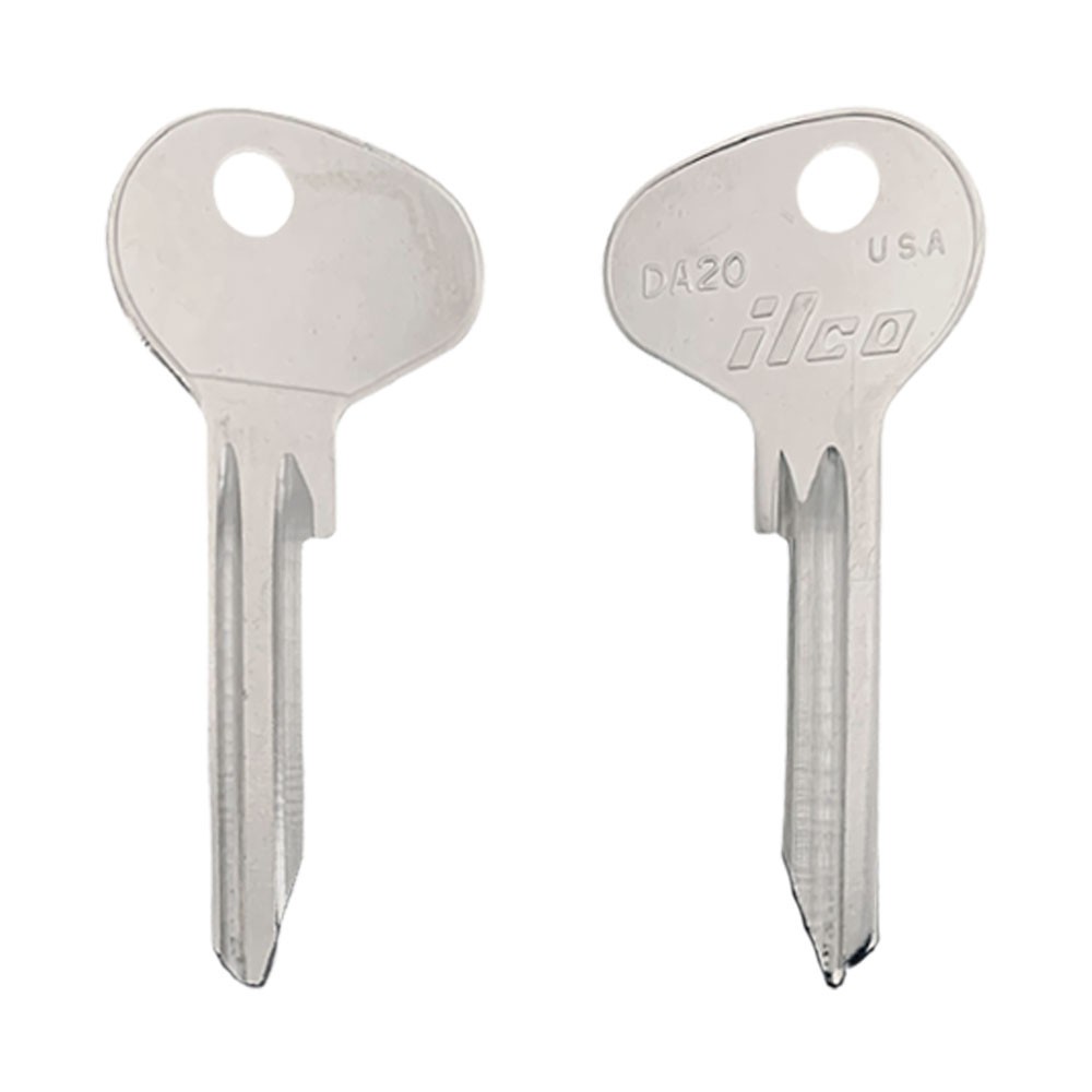 DA20 Key Blank Nickel