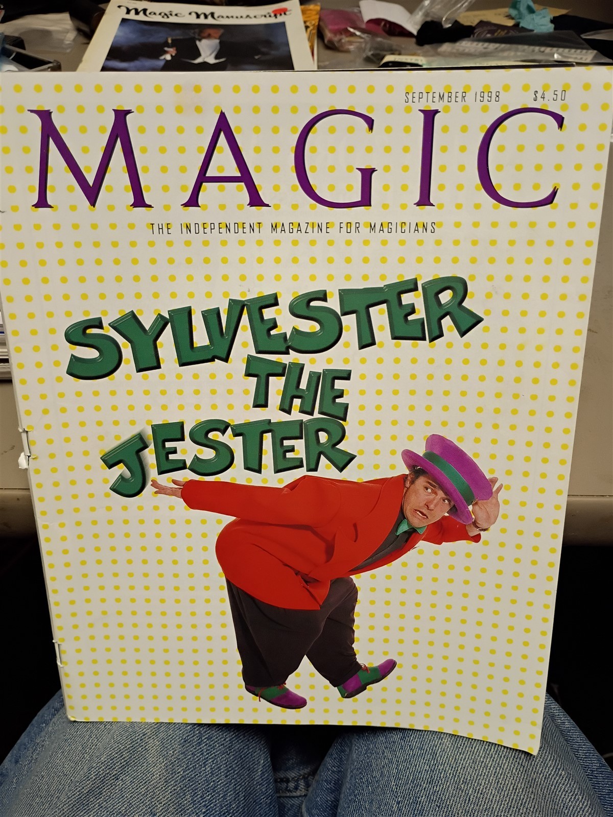Sylvester the Jester Magic Magazine Issue September 1998 #3