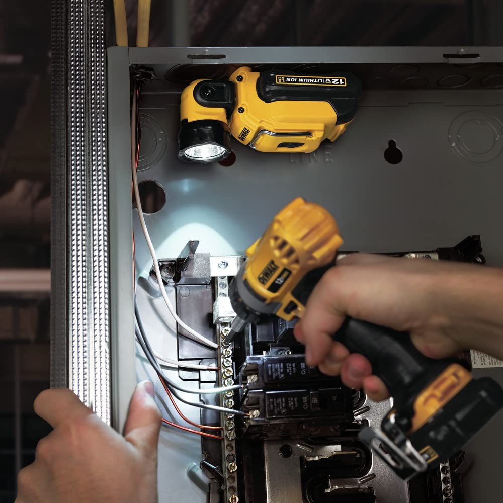 DEWALT 12V MAX LED Work Light, Hand Held DCL510, Yellow