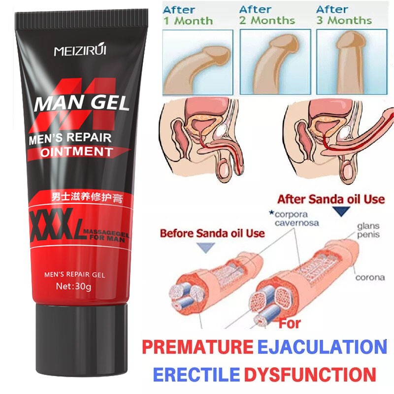 Male Enhancement Gel Cream Enlargement Cream Care Time Sex Delay For Men ,L-XXXL