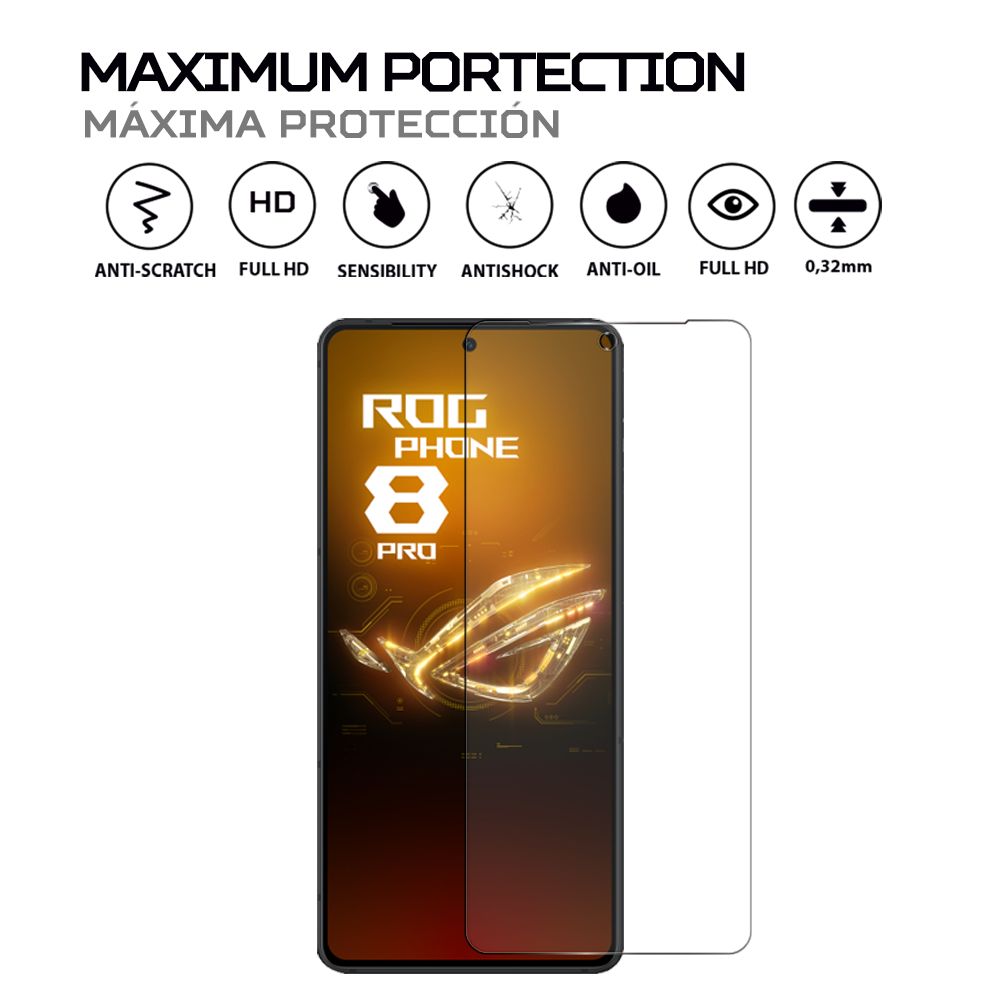 ANTISHOCK Screen protector for Asus ROG Phone 8 Pro