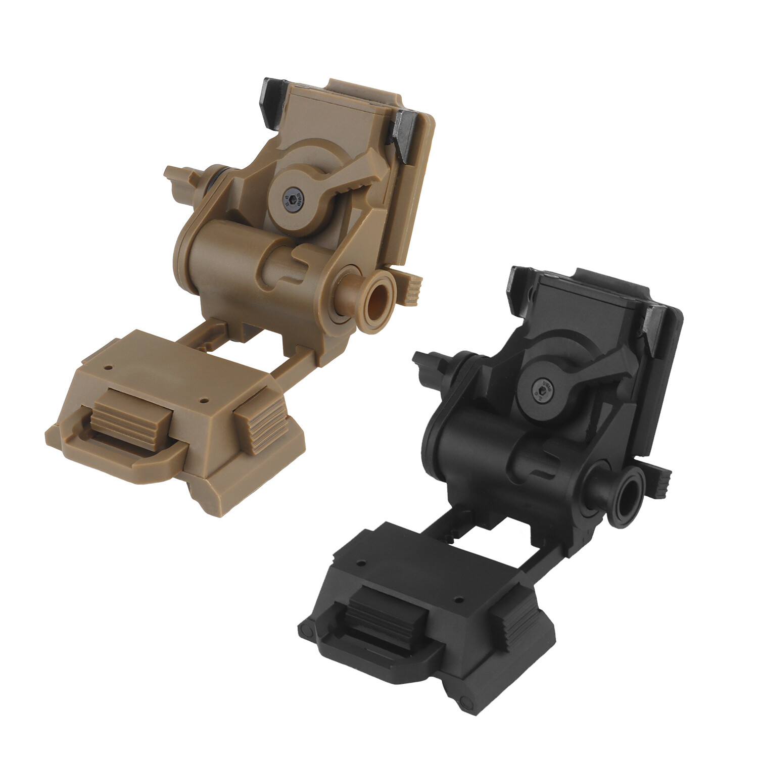 Tactical Airsoft Plastic Helmet Mount L4G24 Night Vision Goggles NVG Bracket
