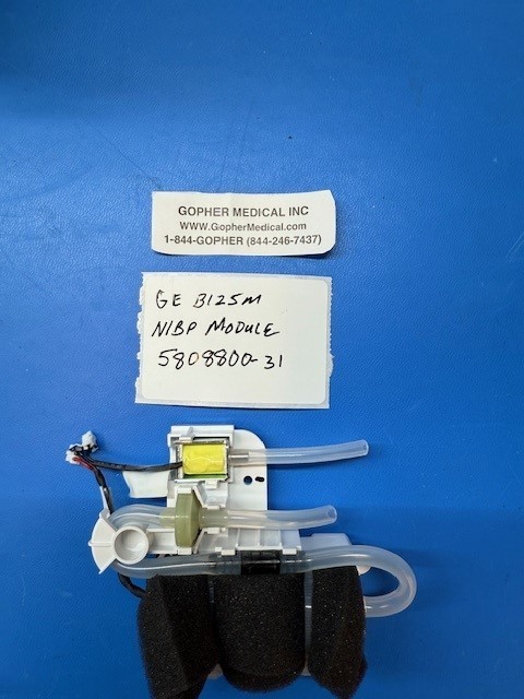 GE Carescape B125M/B105M Monitor NIBP Module 5808800-31 Biomed Certified