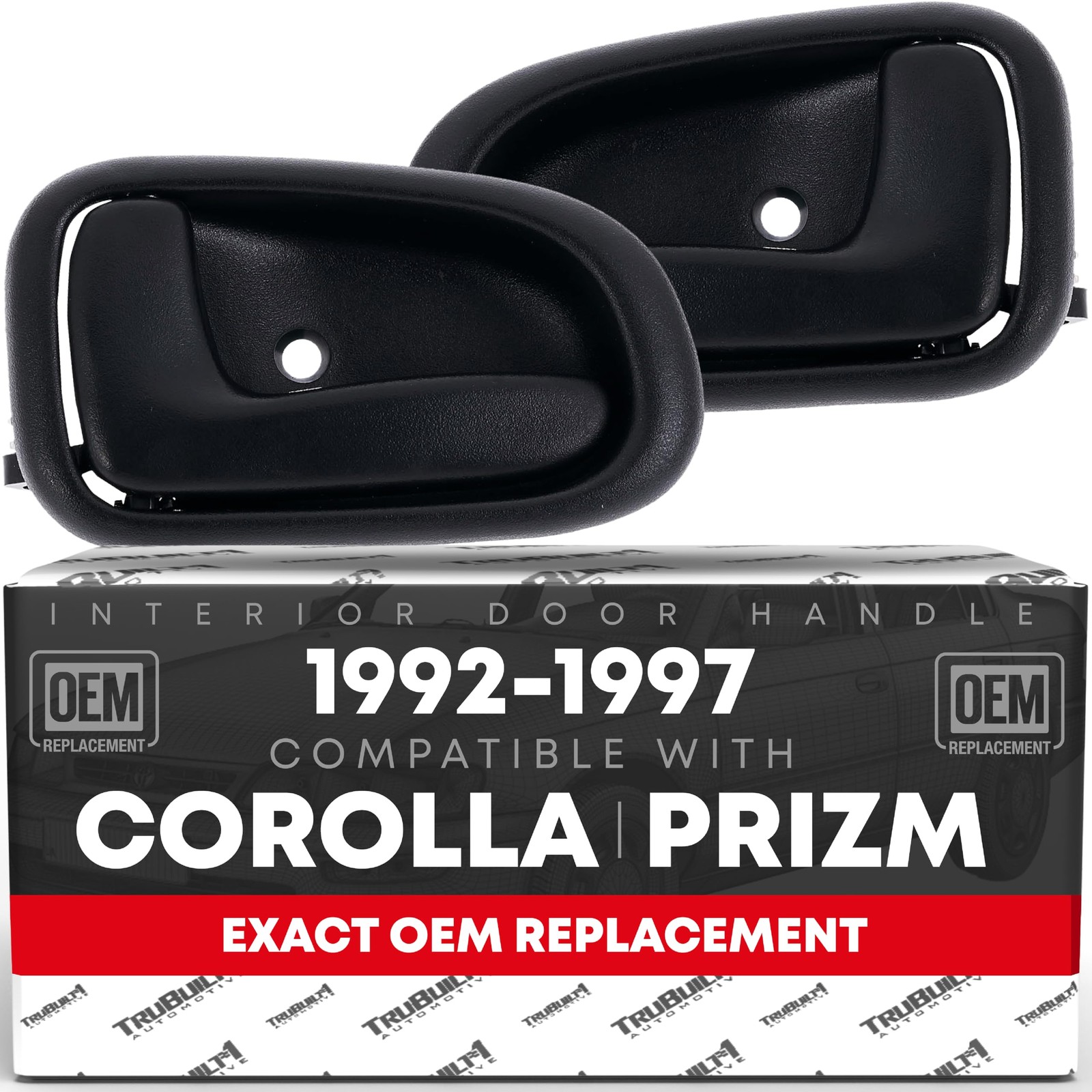 Interior Door Handle, Left & Right for Chevrolet Geo Prizm.