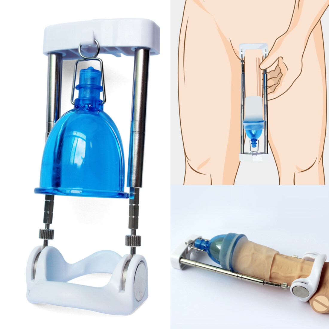 Penis Stretcher Extender Enhancement System Enhancement Delay Stamina Trainer