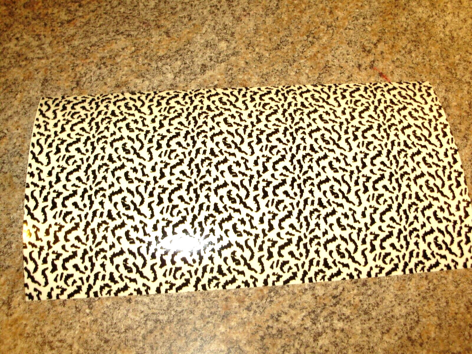 3" x 12" 2 Pack GLOW TIGER PRINT Fishing Lure Tape