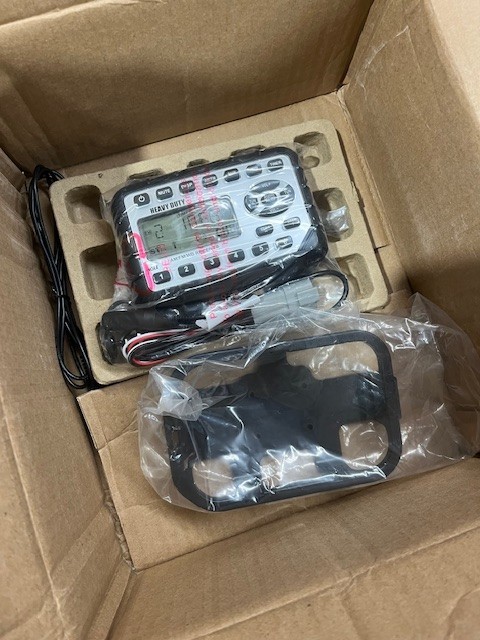 Jenson AM/FM HD weather band, aux in, weather resistant radio head unit