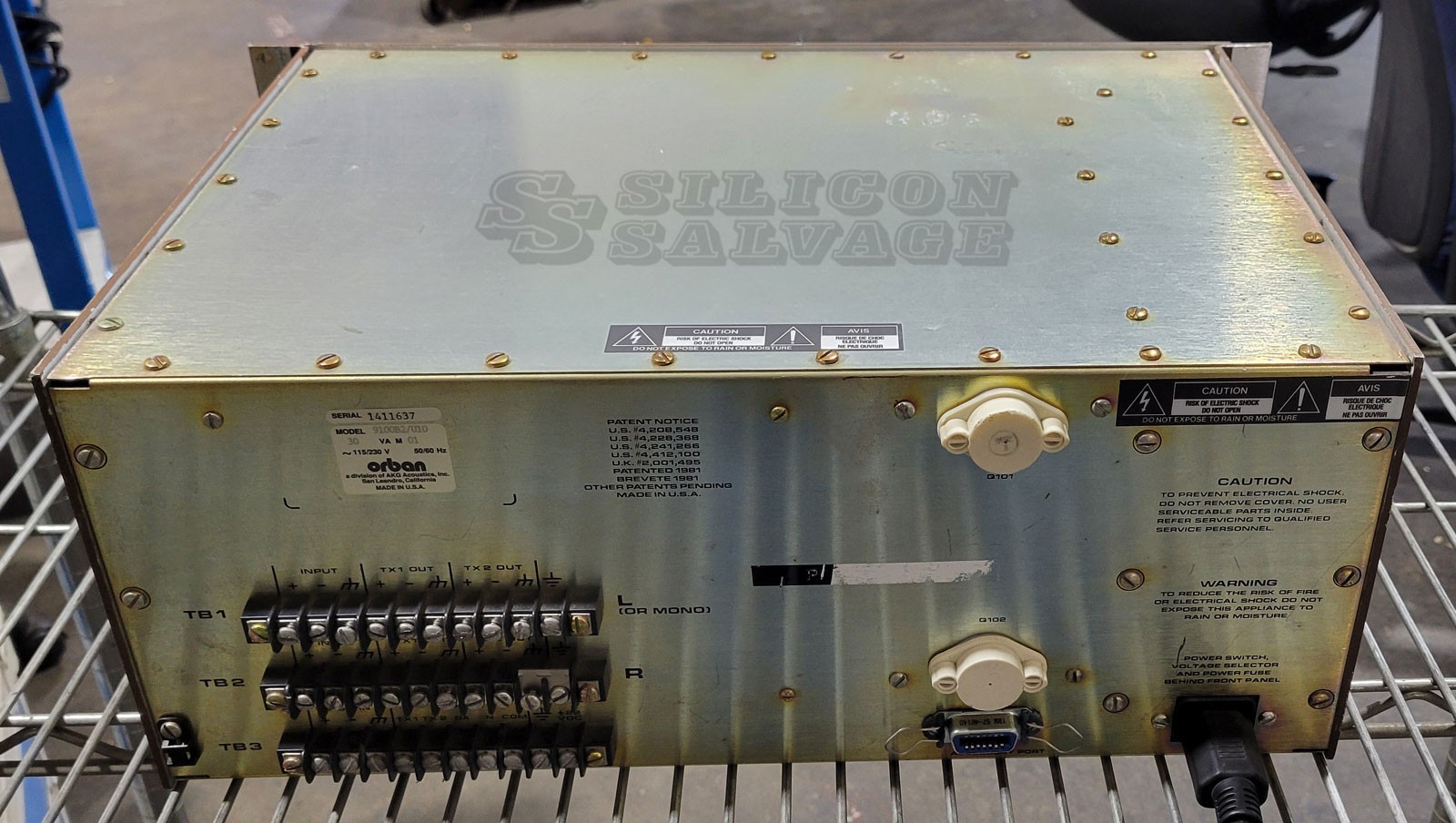 Orban Optimod-AM 9100B Audio Processor 9100B2/U10