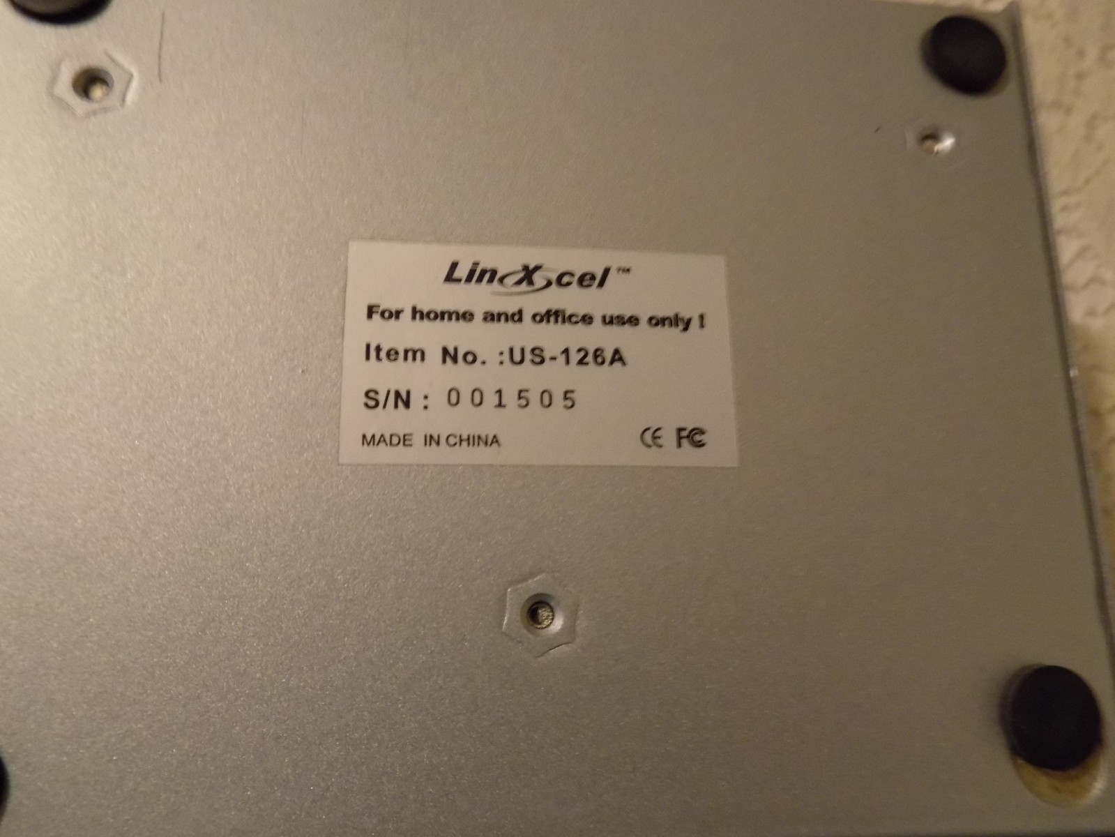 Lin X Cel 4 Port USB Switch Interface US-126A With Cables, Works