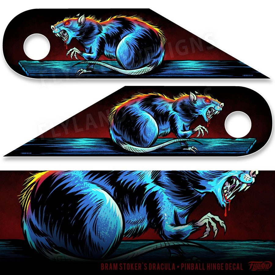 Bram Stoker’s Dracula Hinge Decal Set