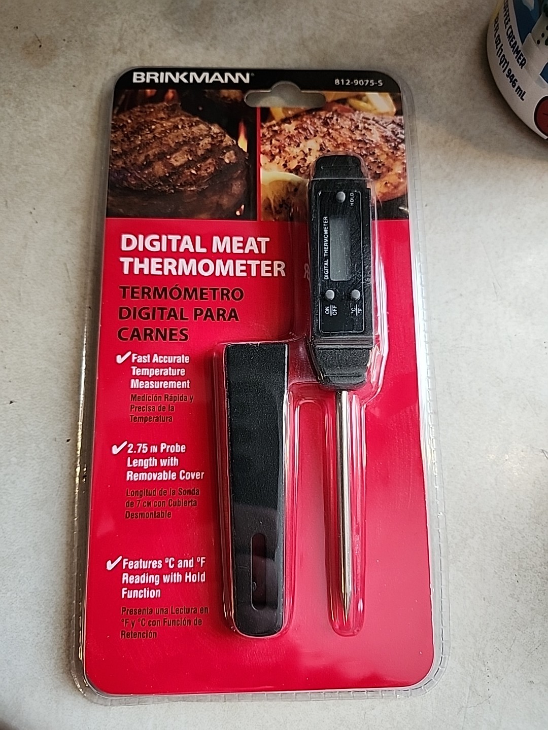 Brinkmann Instant Read Digital Electronic Kitchen Cooking Meat Thermometer New